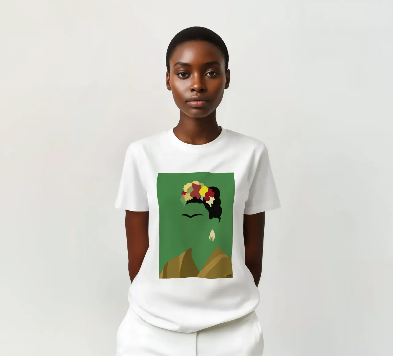 Frida Kahlo t-shirt da Rafa Gomes