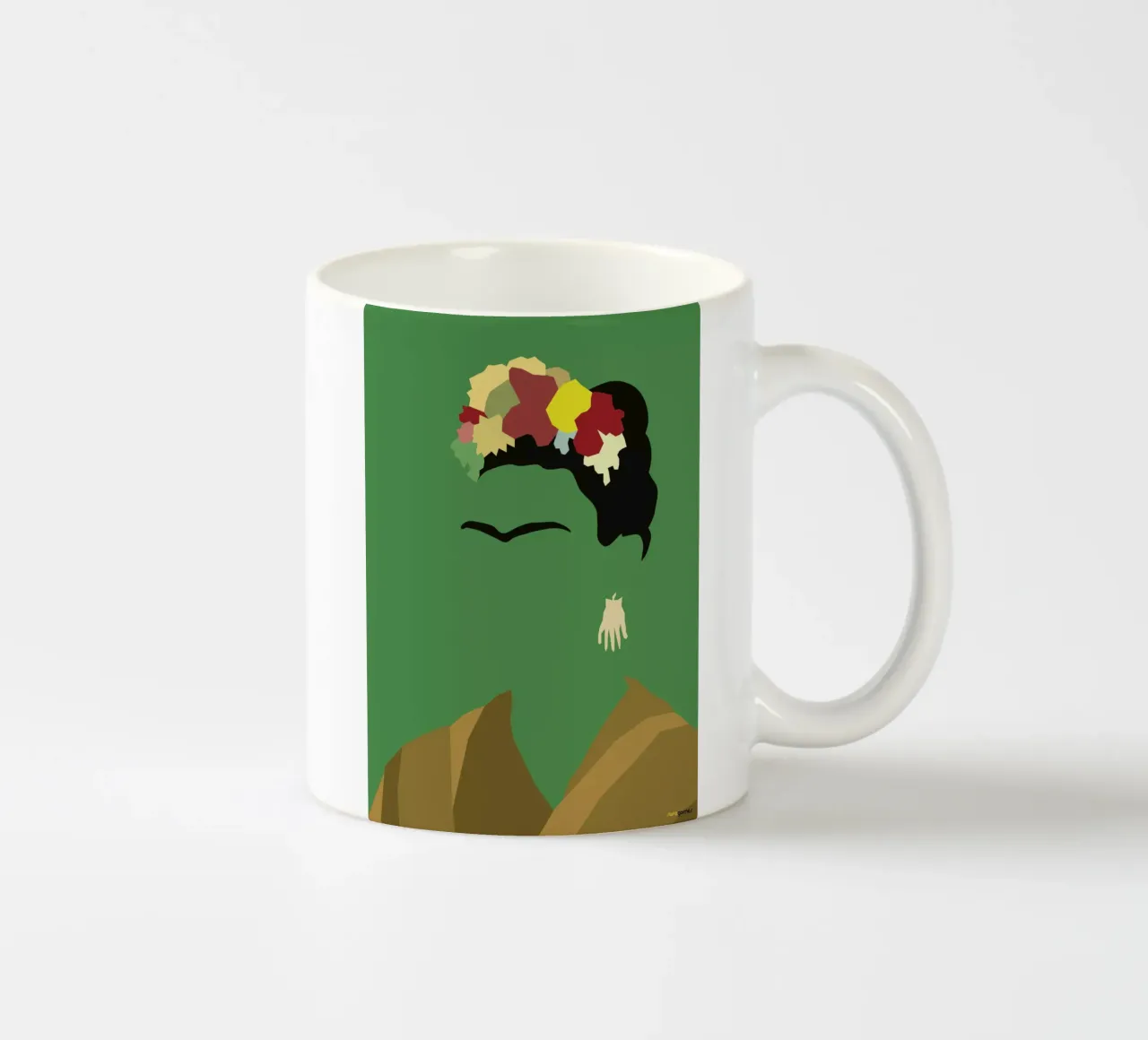 Frida Kahlo tazza in ceramica da Rafa Gomes
