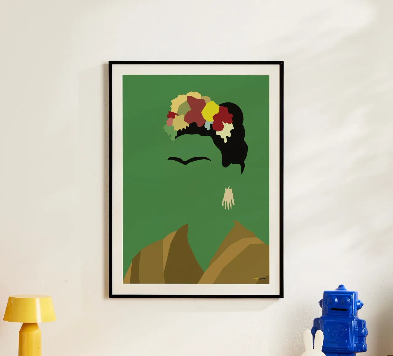 Frida Kahlo poster con telaio in alluminio da Rafa Gomes