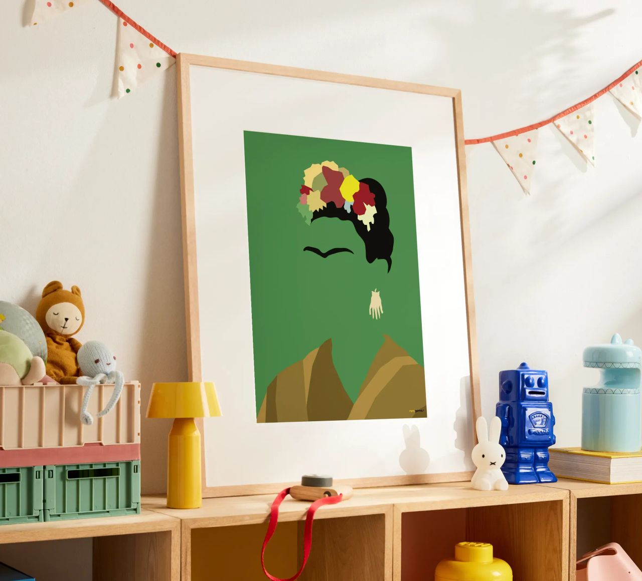 Frida Kahlo Poster von Rafa Gomes