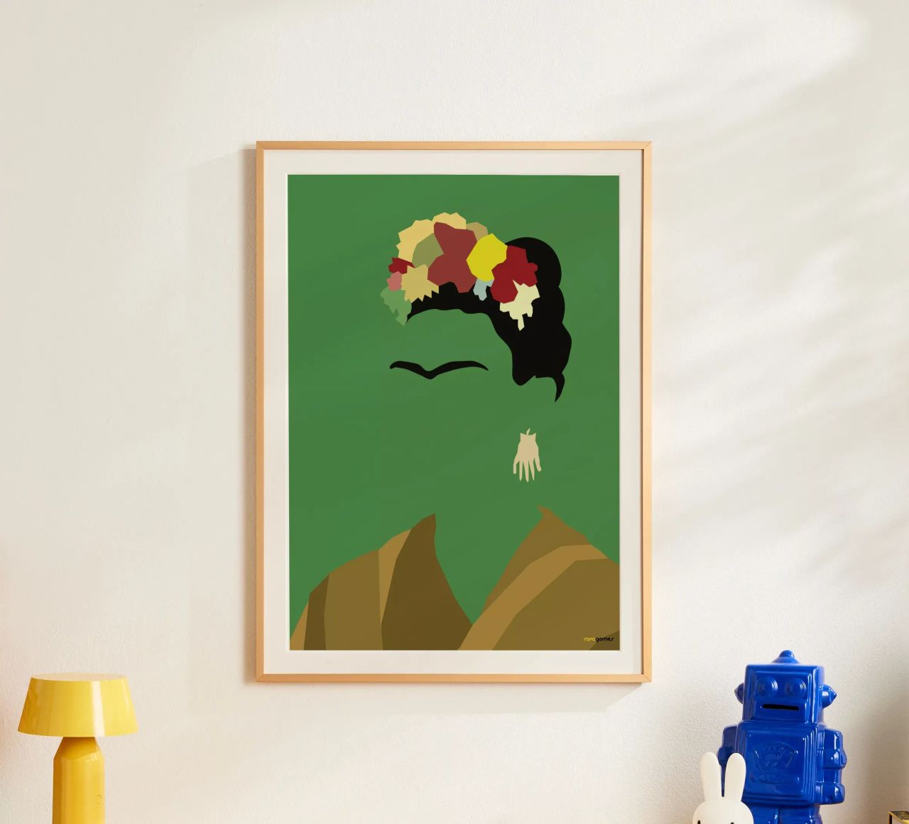 Frida Kahlo Poster von Rafa Gomes