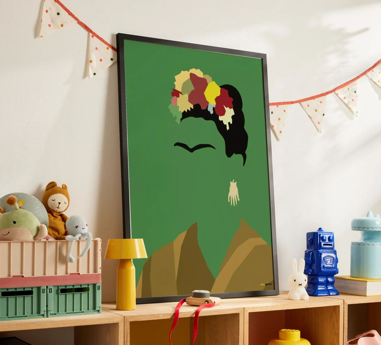 Frida Kahlo Poster von Rafa Gomes