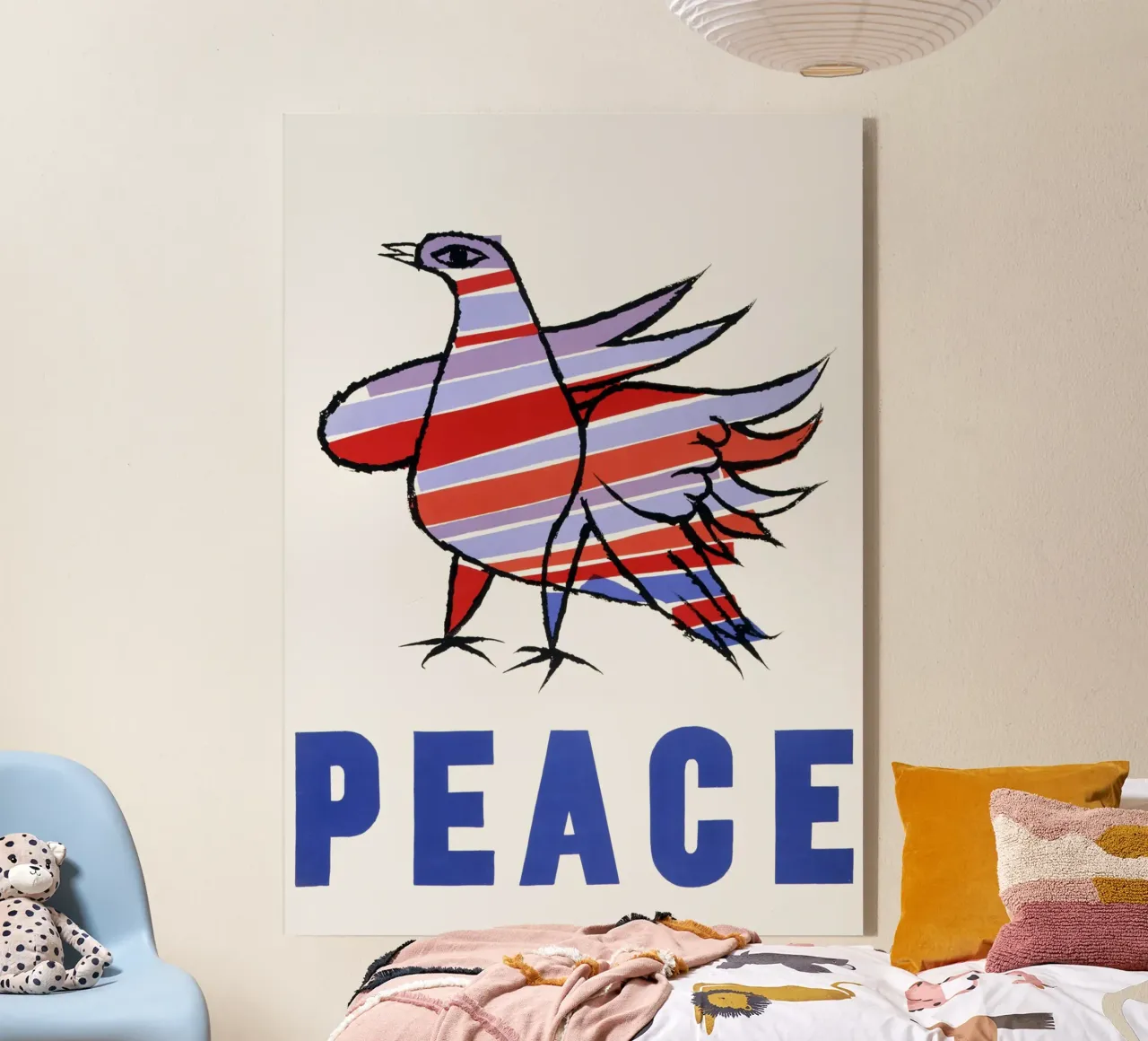 Peace  bird plexiglass da artshop