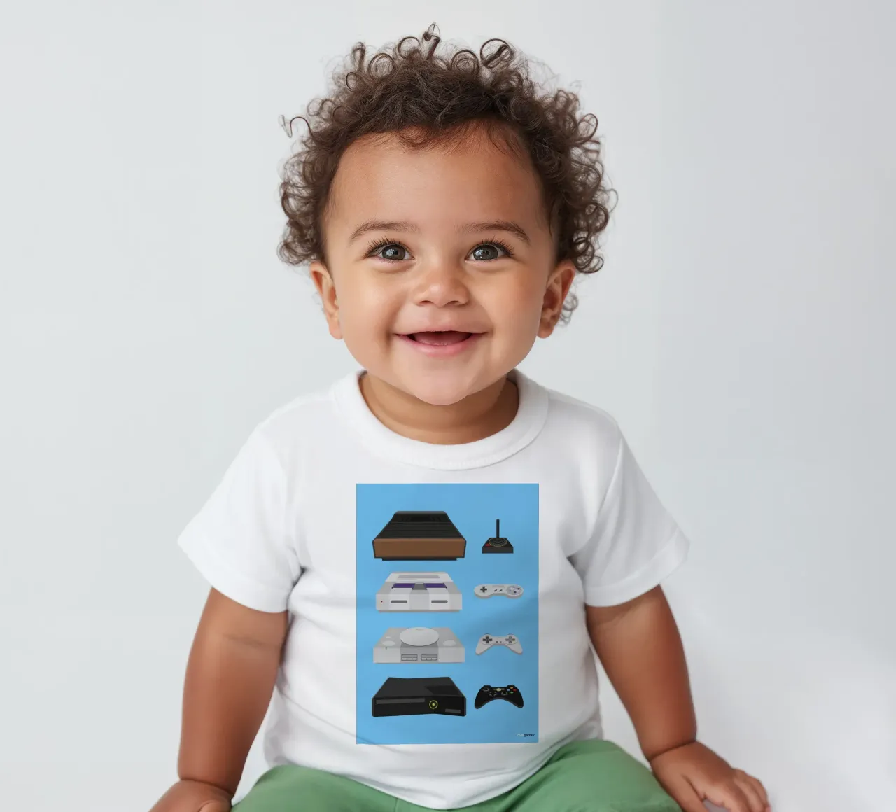 Jeux vidéo t-shirt pour bébé de Rafa Gomes