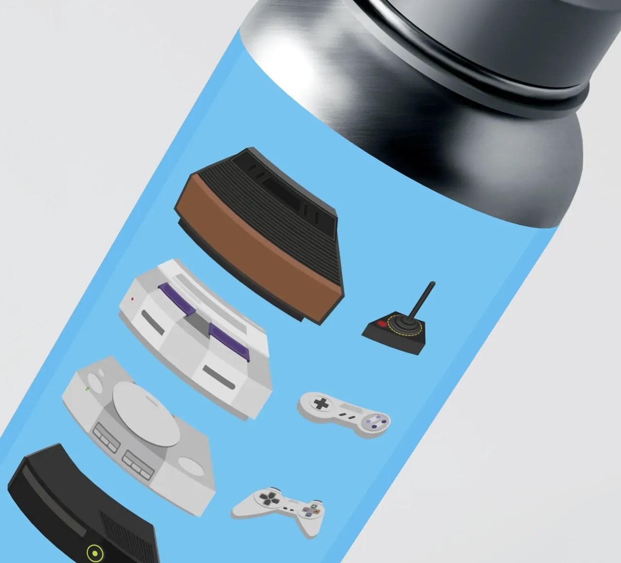 Videogames sticker van Rafa Gomes