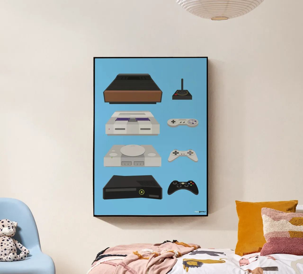 Videogiochi plexiglass da Rafa Gomes