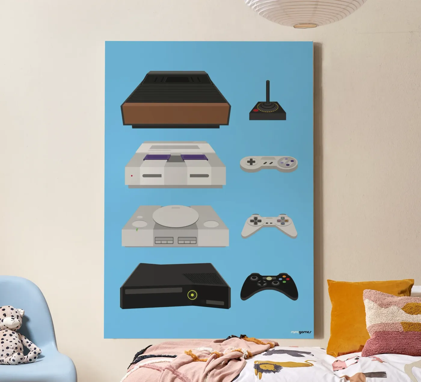 Videogiochi tela da Rafa Gomes