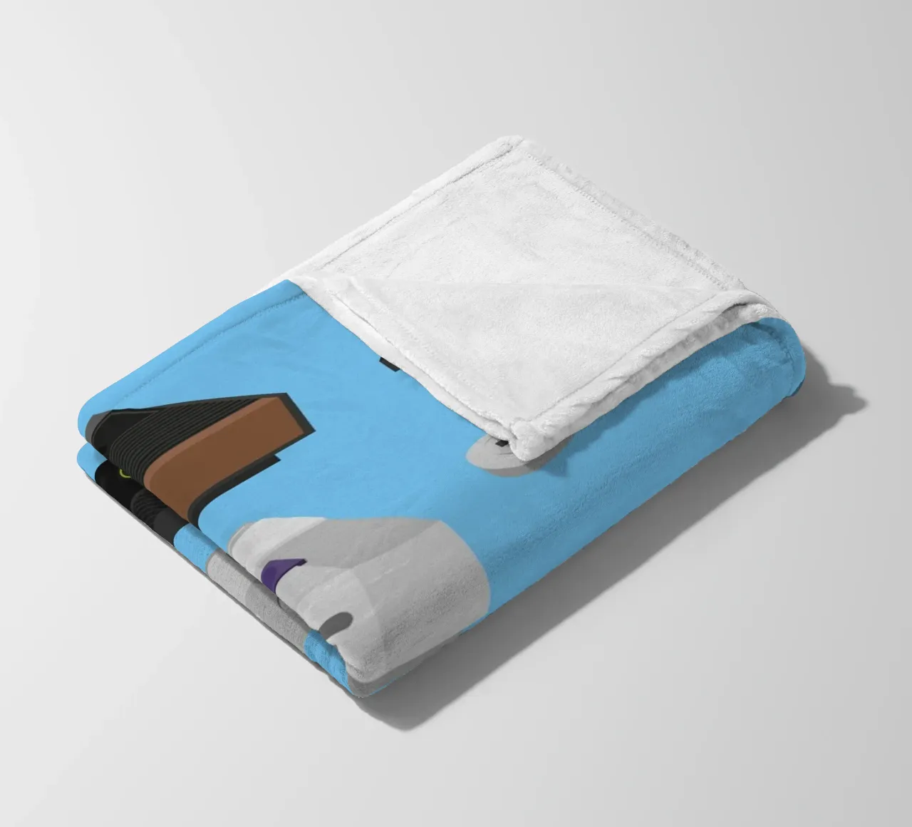 Video Games fleece blanket by Rafa Gomes