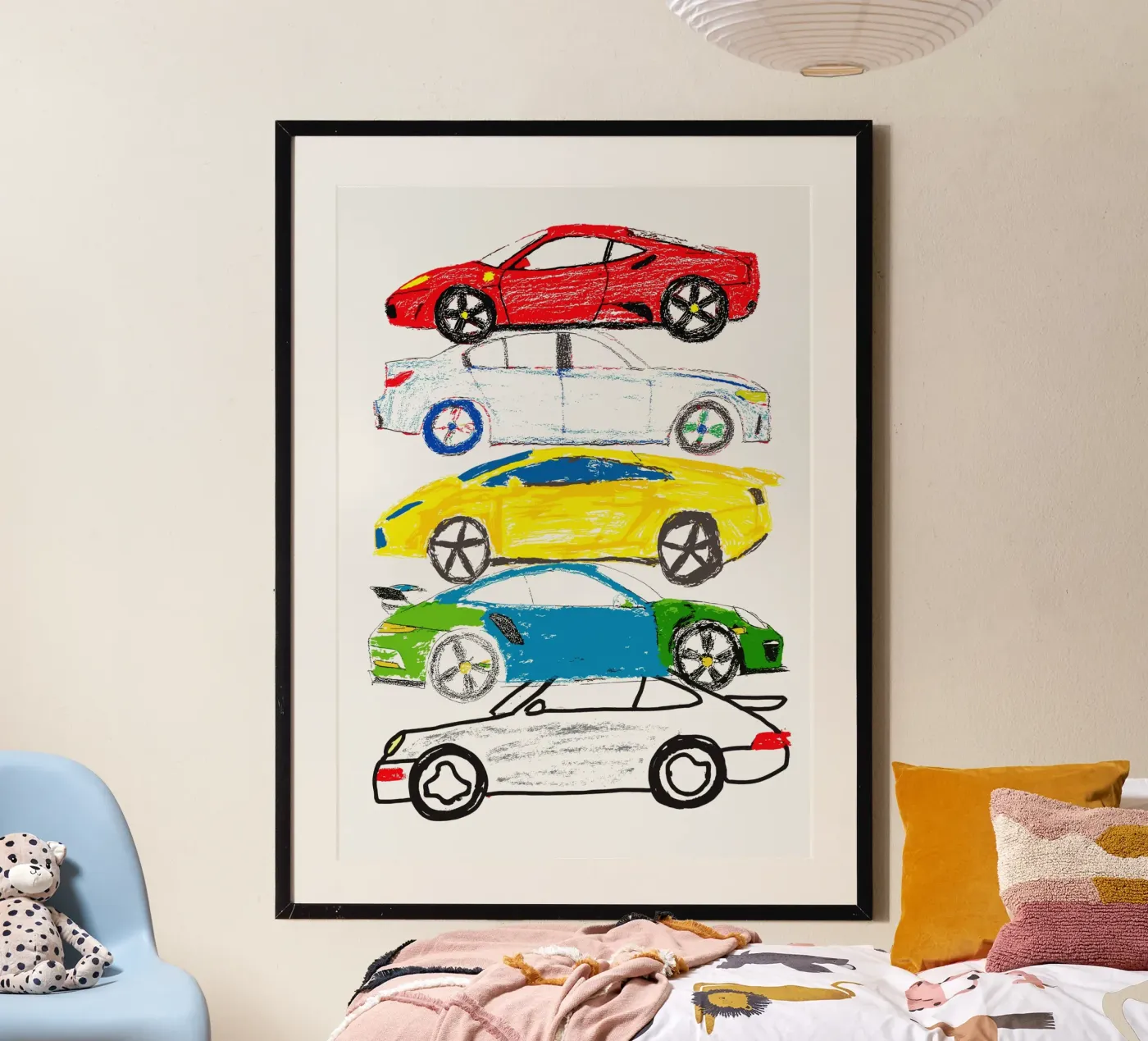Supercar Stack Poster von vintageshop
