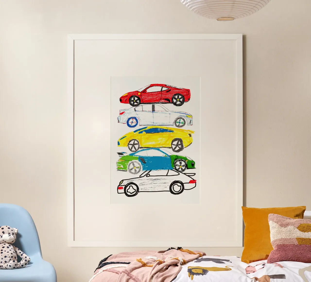Supercar Stack Poster von vintageshop