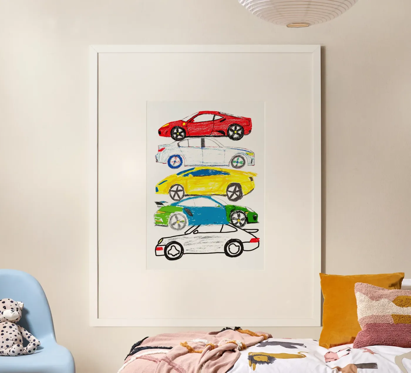 Supercar Stack Poster von vintageshop