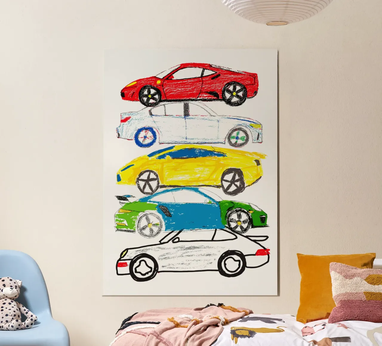 Supercar Stack Poster von vintageshop