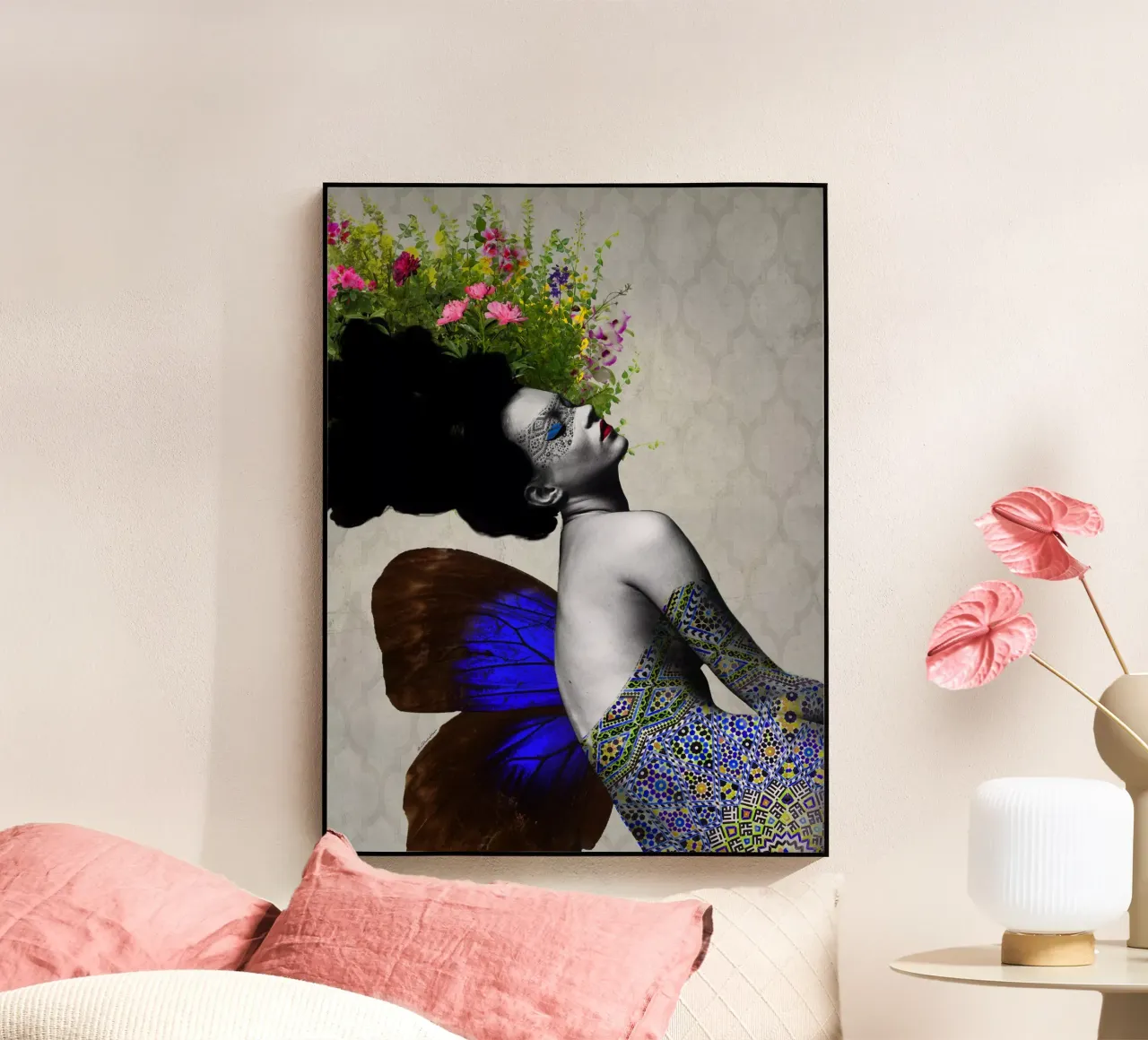 Kate flowers plexiglass da Ana Paula Hoppe