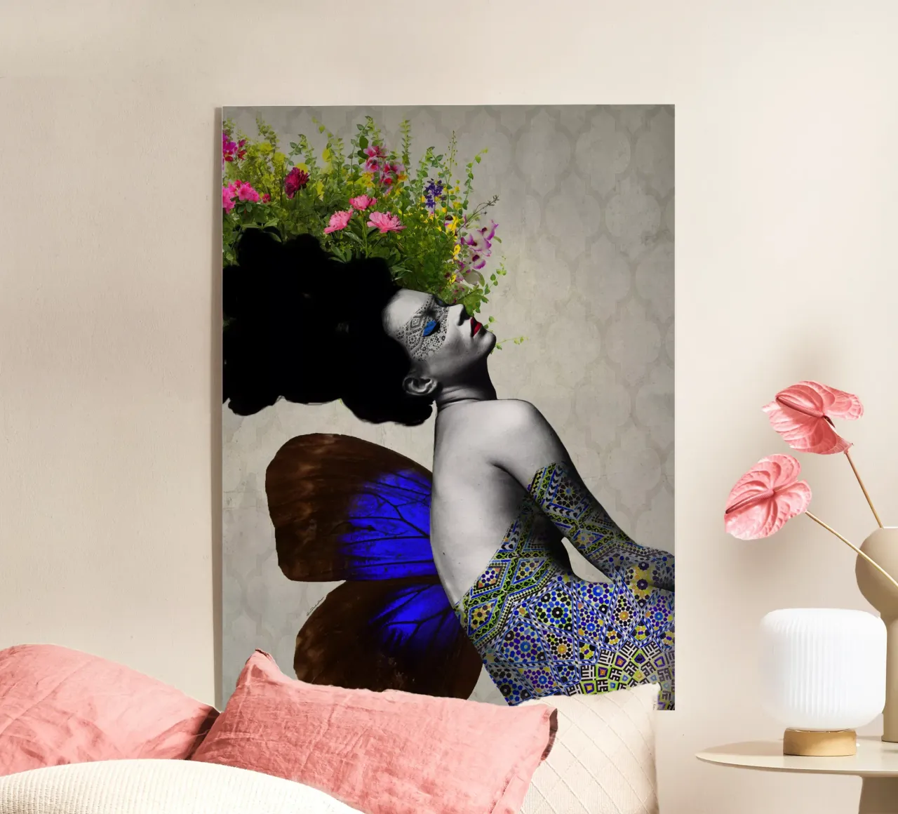 Kate flowers plexiglass da Ana Paula Hoppe