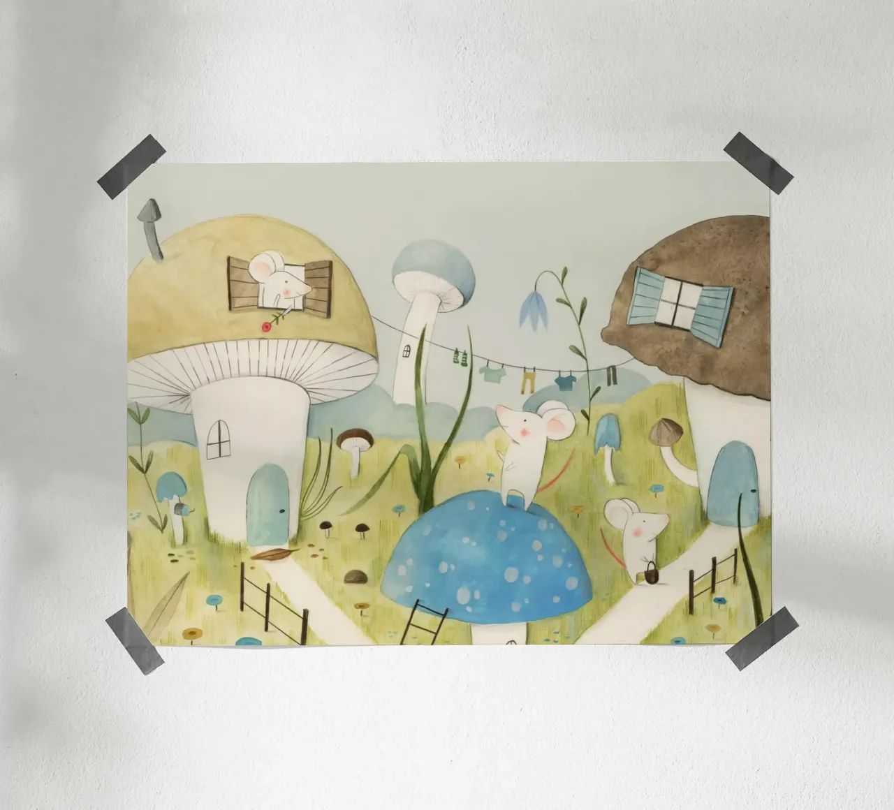 Judith Loske - Mäusestadt carta hahnemühle da The Artcircle