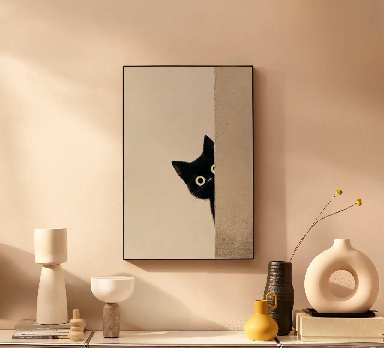 Peekaboo Cat plexiglass da wonderfolk