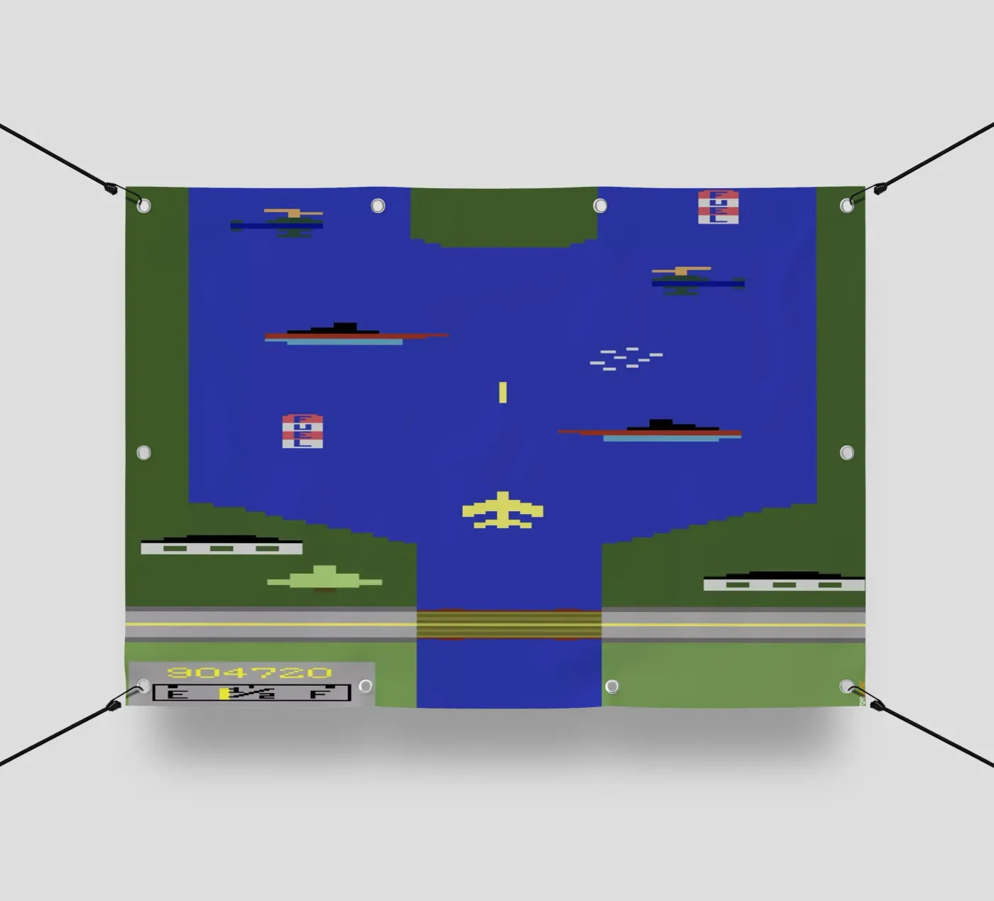 River Raid pvc cover by Rafa Gomes