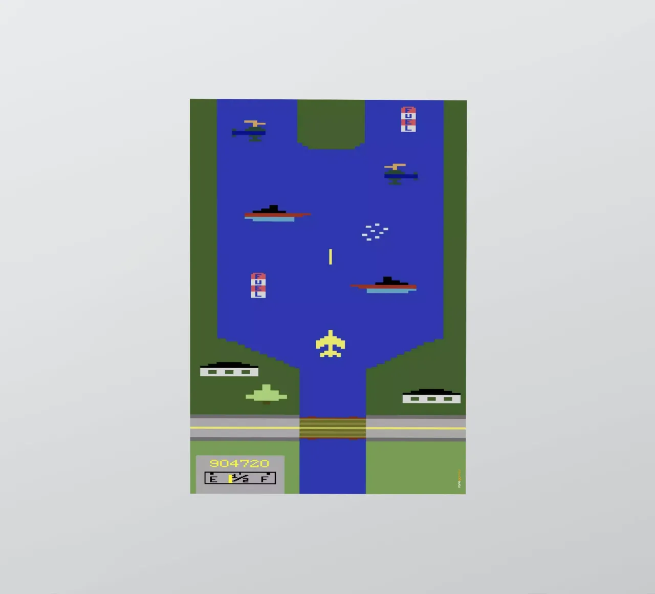 River Raid sticker by Rafa Gomes