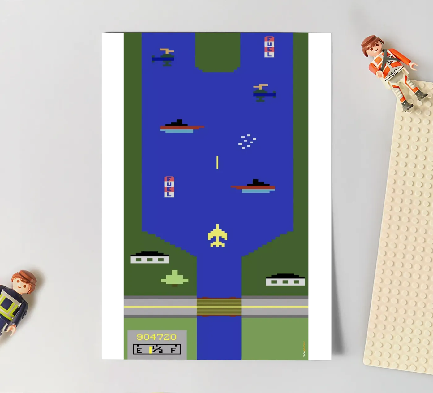 Rivier Overval stickervel van Rafa Gomes