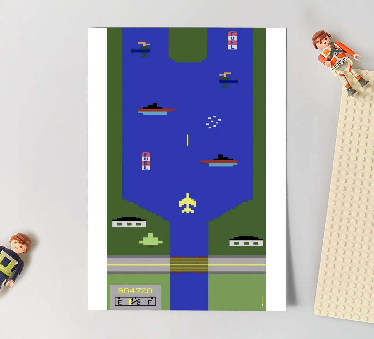 River Raid sticker sheet by Rafa Gomes