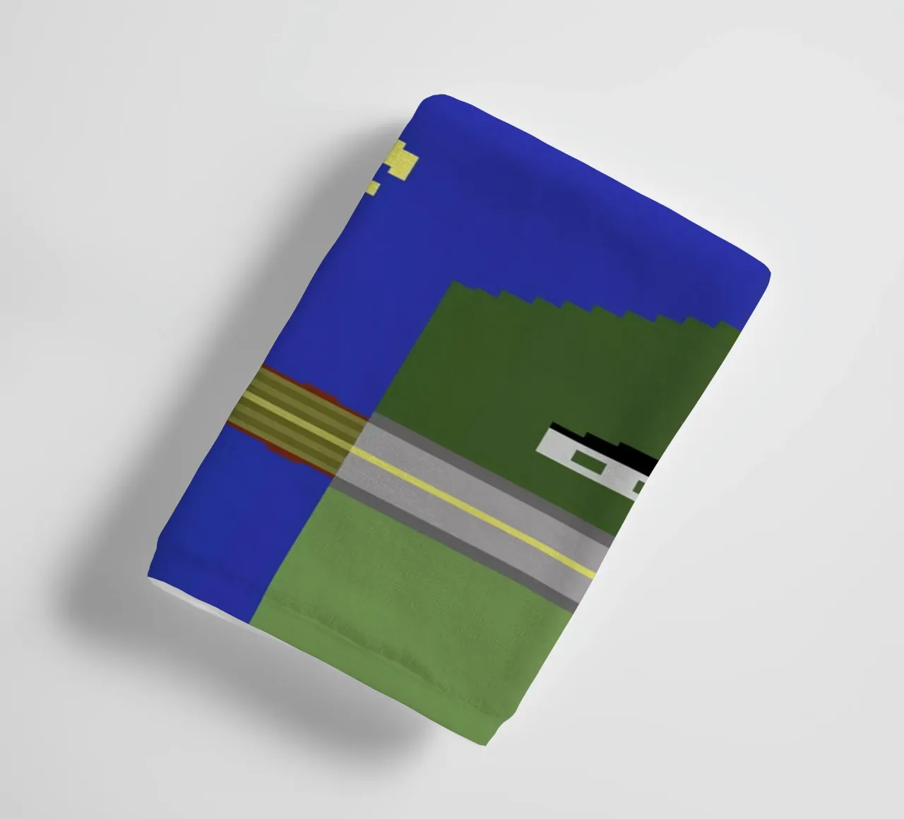 River Raid towel by Rafa Gomes