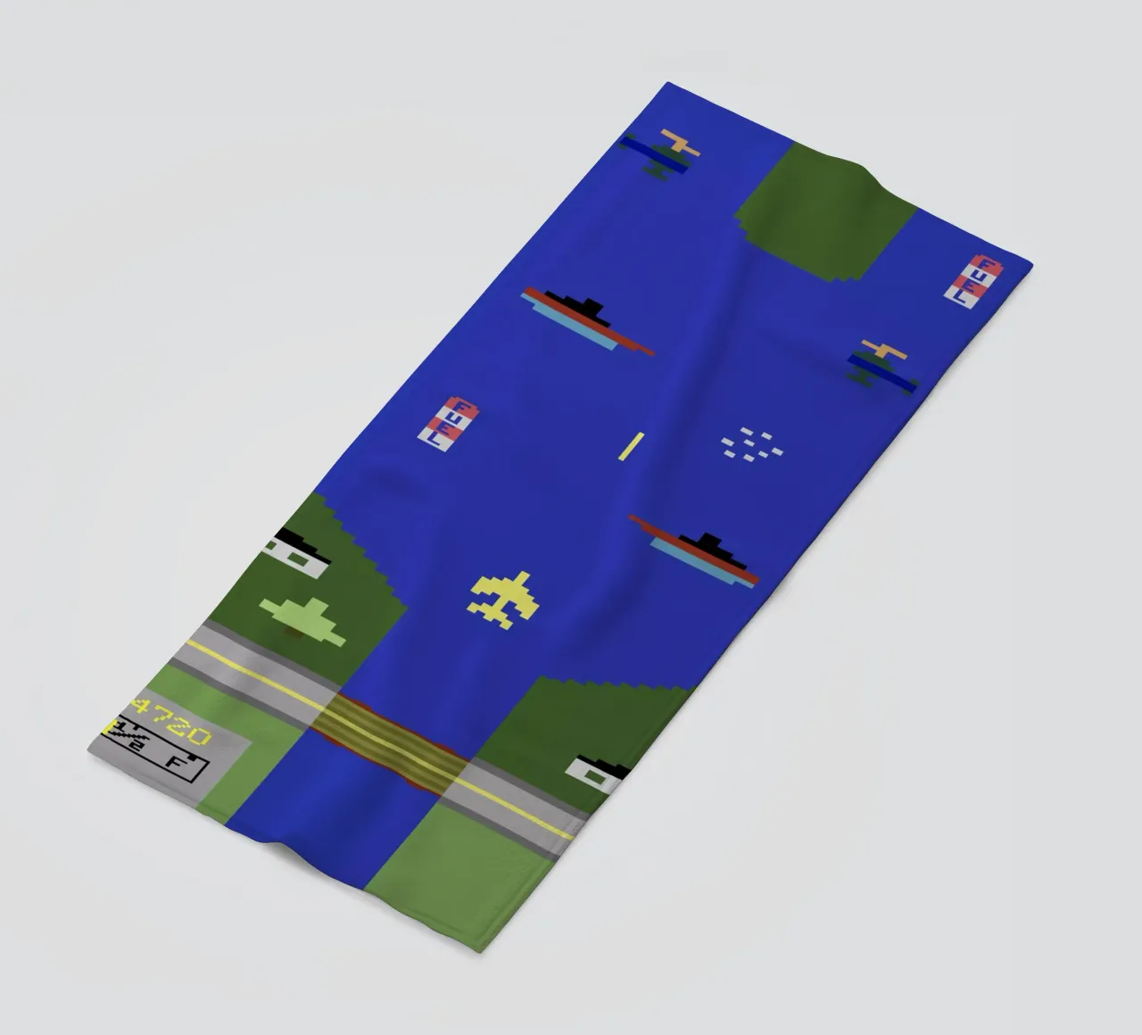 River Raid beach towel by Rafa Gomes