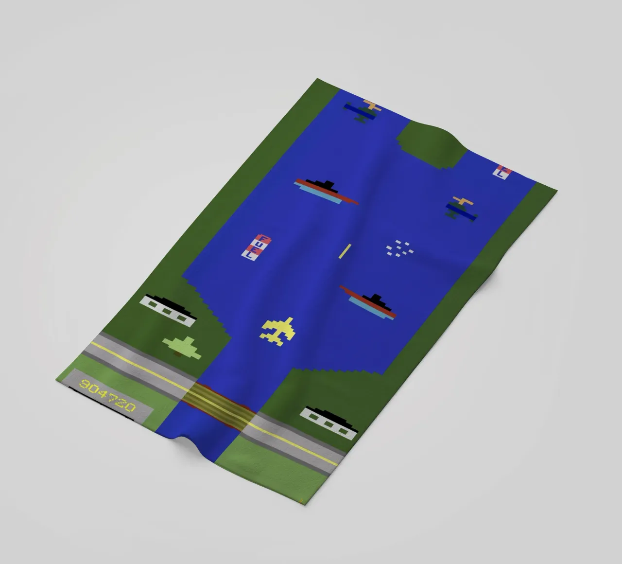 River Raid beach towel by Rafa Gomes