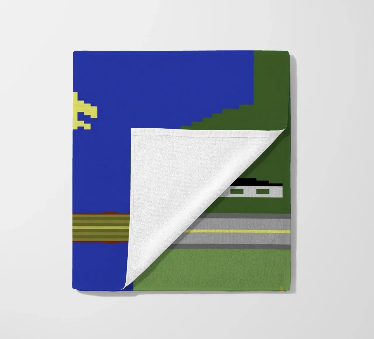 River Raid beach towel by Rafa Gomes