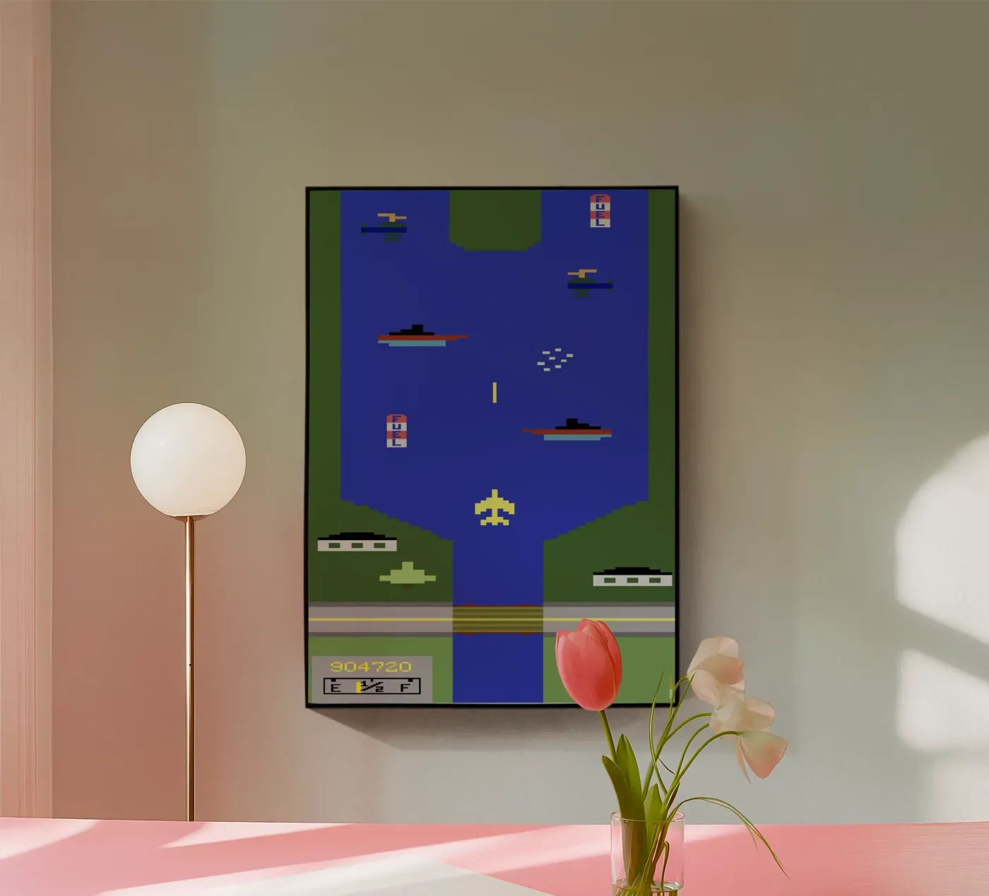 River Raid Acryl-Glas von Rafa Gomes