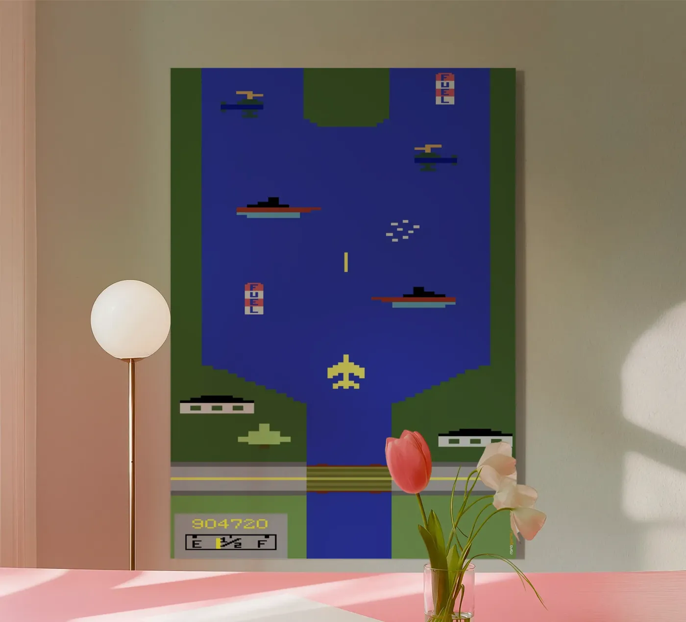 River Raid Acryl-Glas von Rafa Gomes