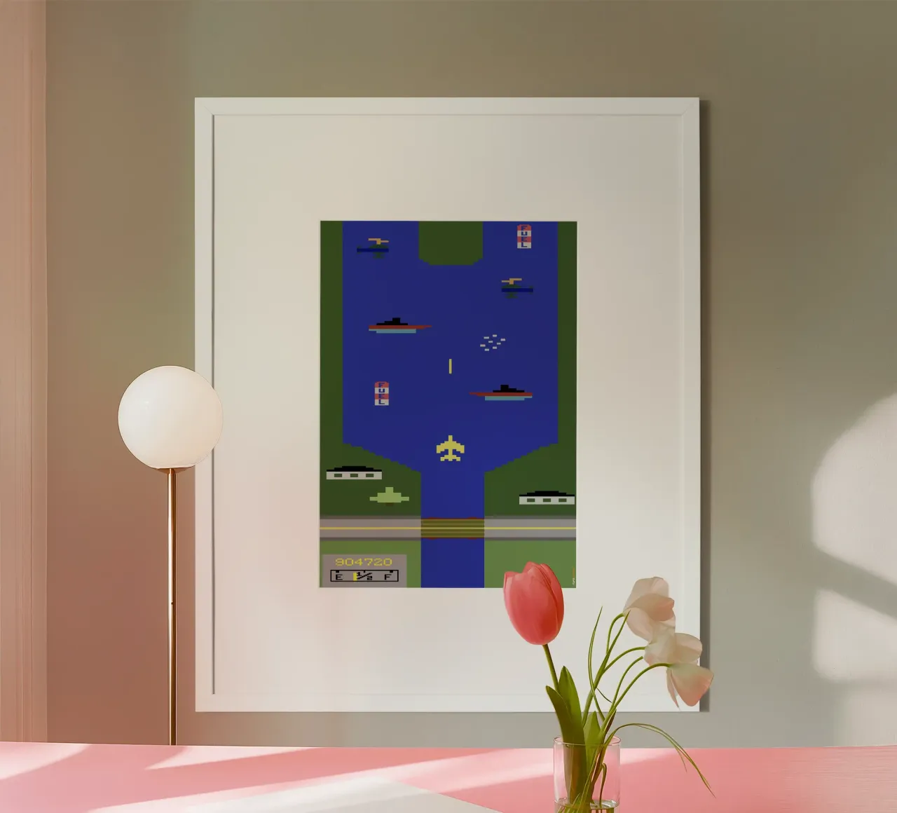 River Raid poster by Rafa Gomes