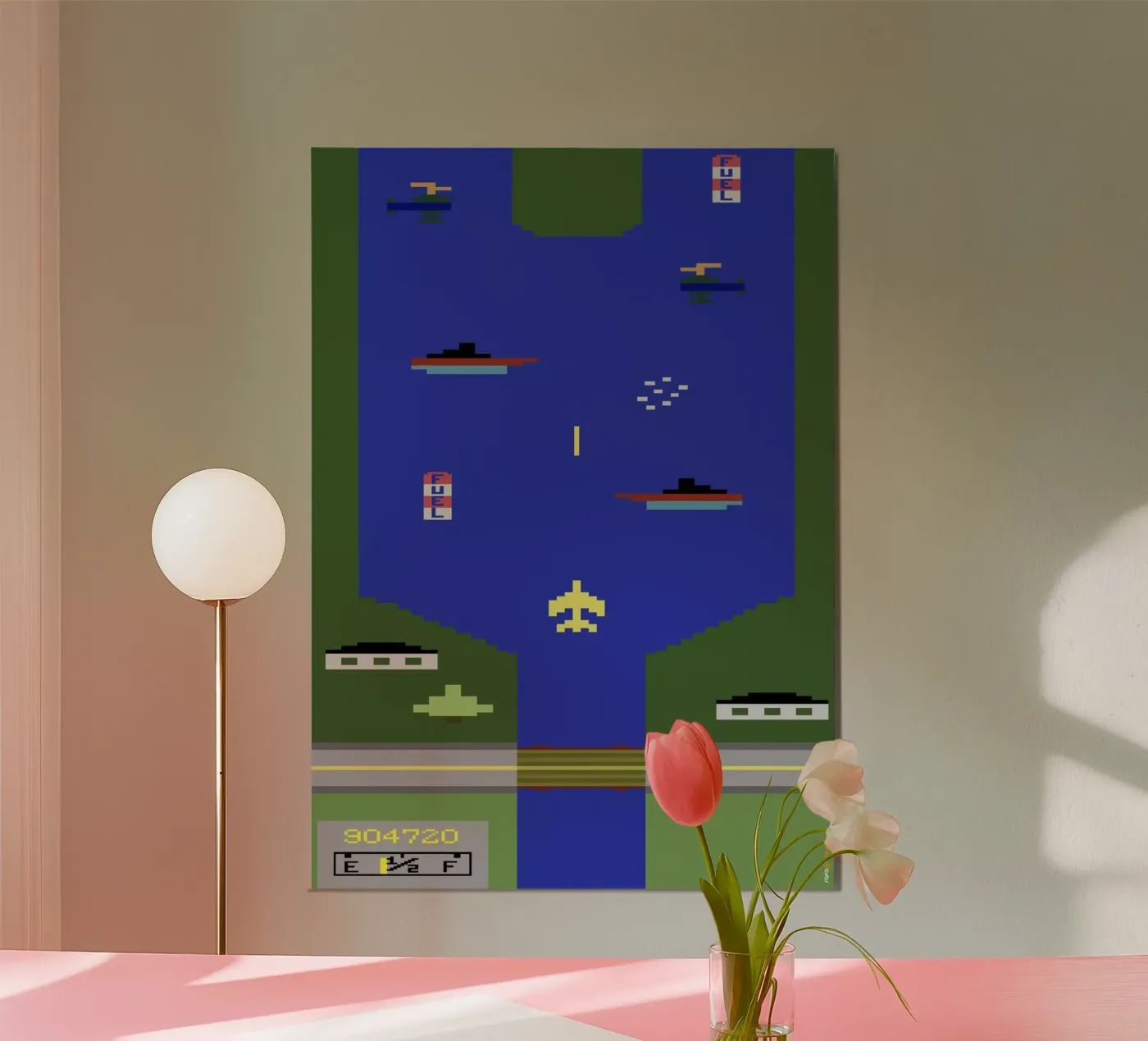 River Raid poster by Rafa Gomes