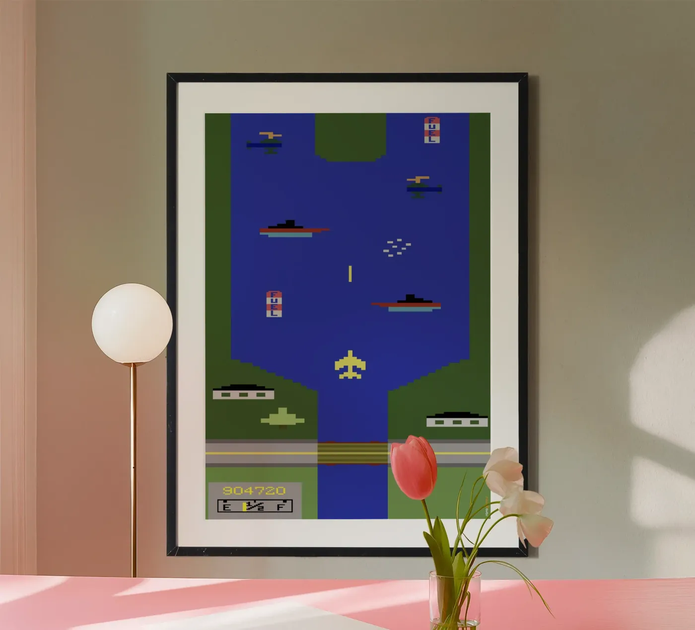 River Raid poster by Rafa Gomes