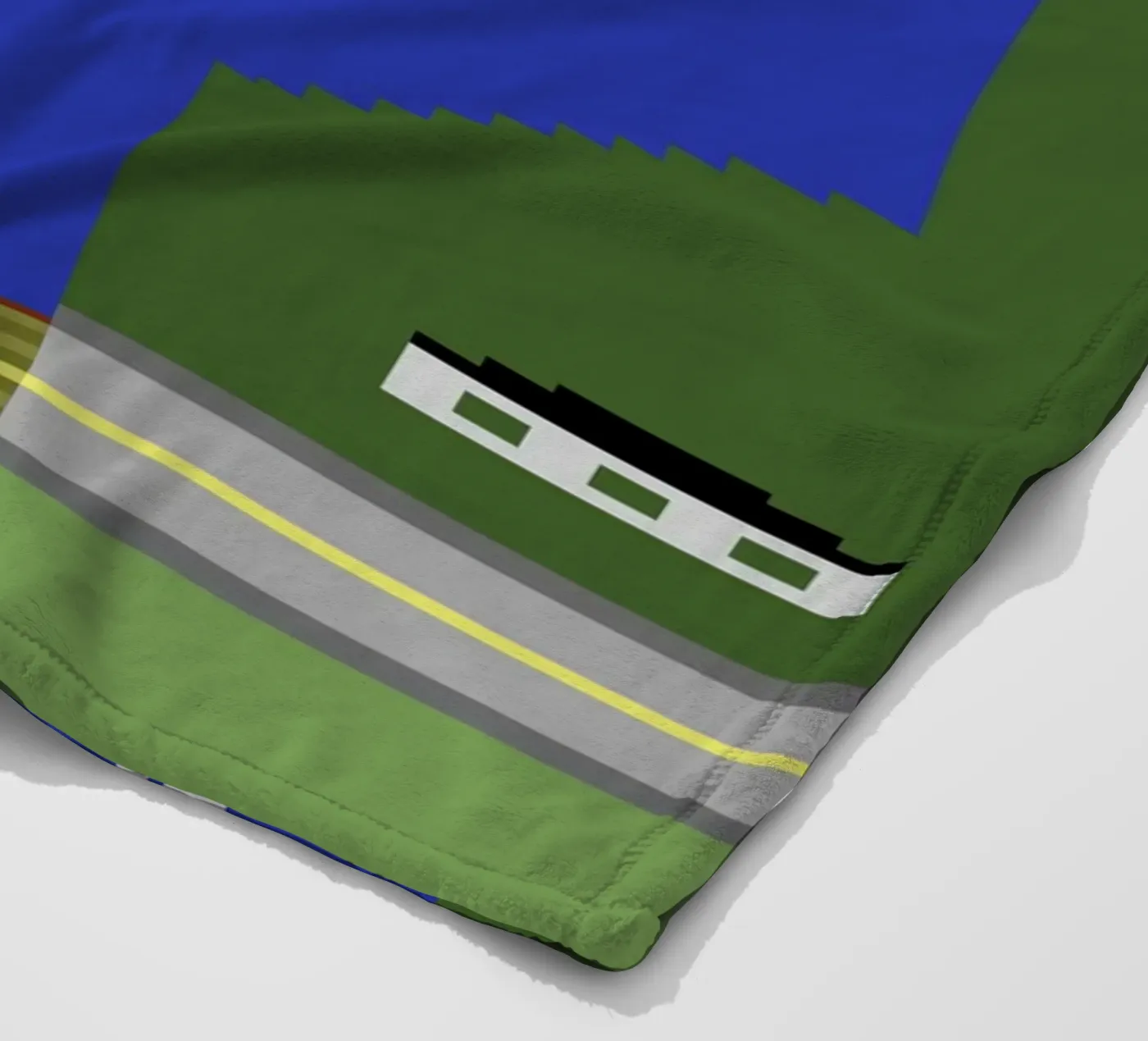 Rivier Overval fleecedeken van Rafa Gomes