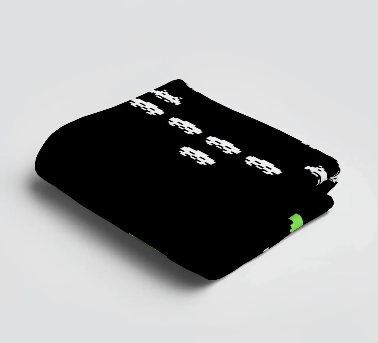 Space Invaders towel by Rafa Gomes