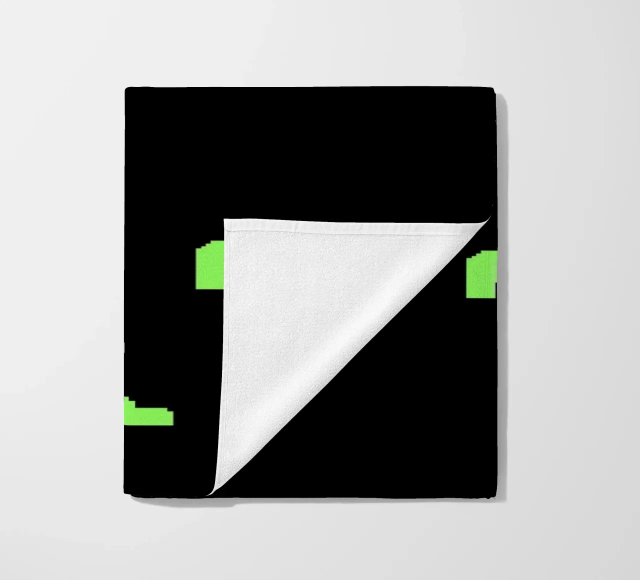 Space Invaders beach towel by Rafa Gomes