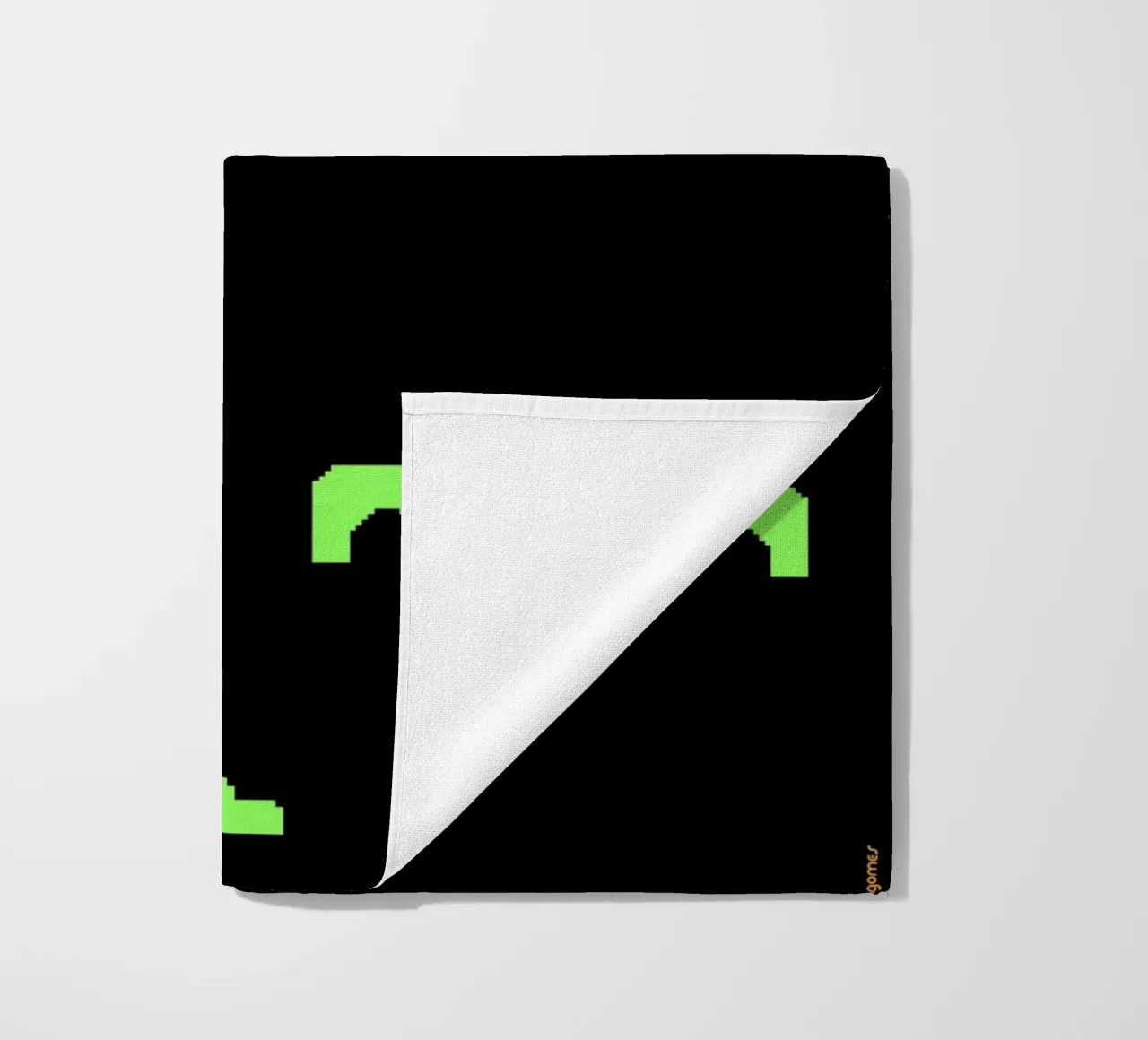 Space Invaders beach towel by Rafa Gomes