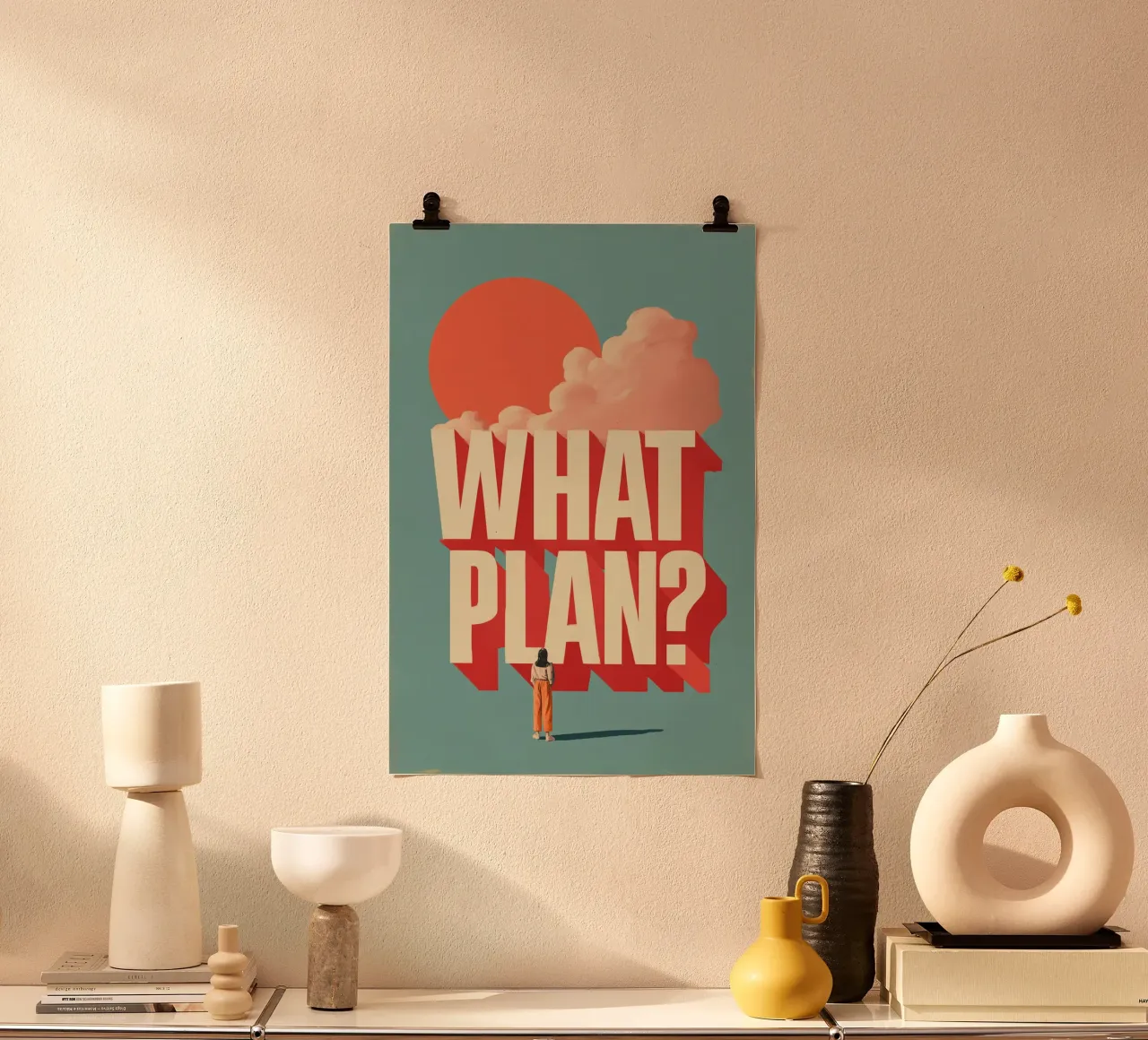 What Plan? poster da michi