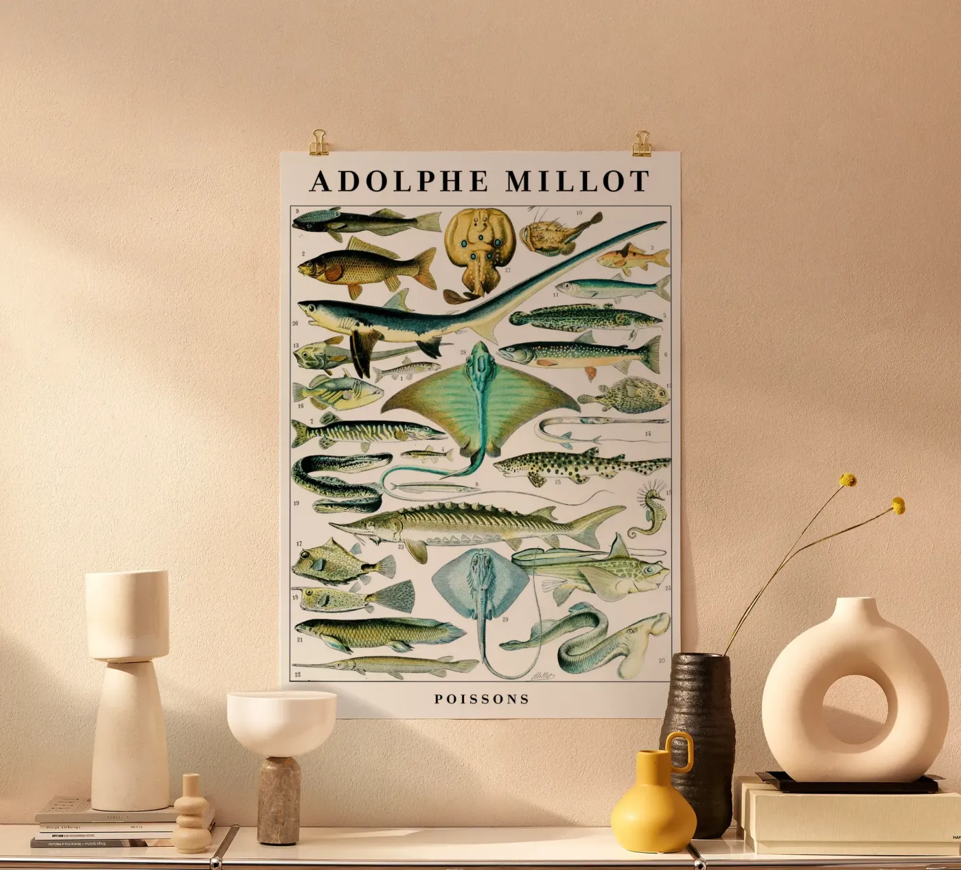 Fish poster by Rob Lewis