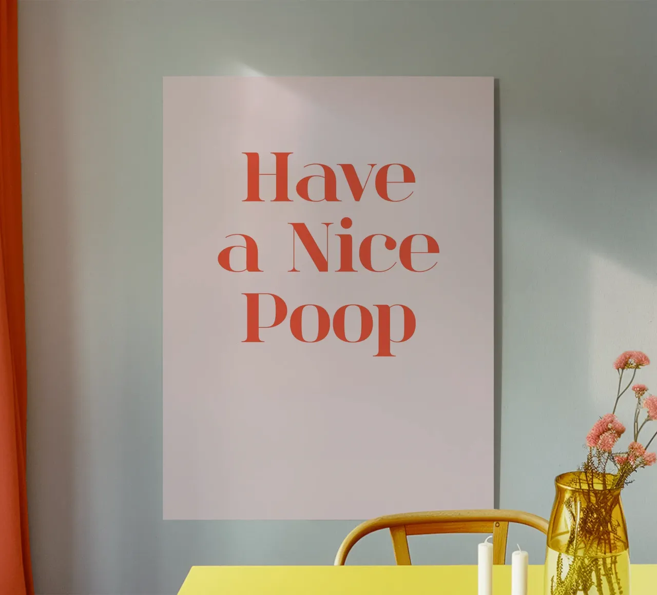 Buona cacca plexiglass da Amanda Khan