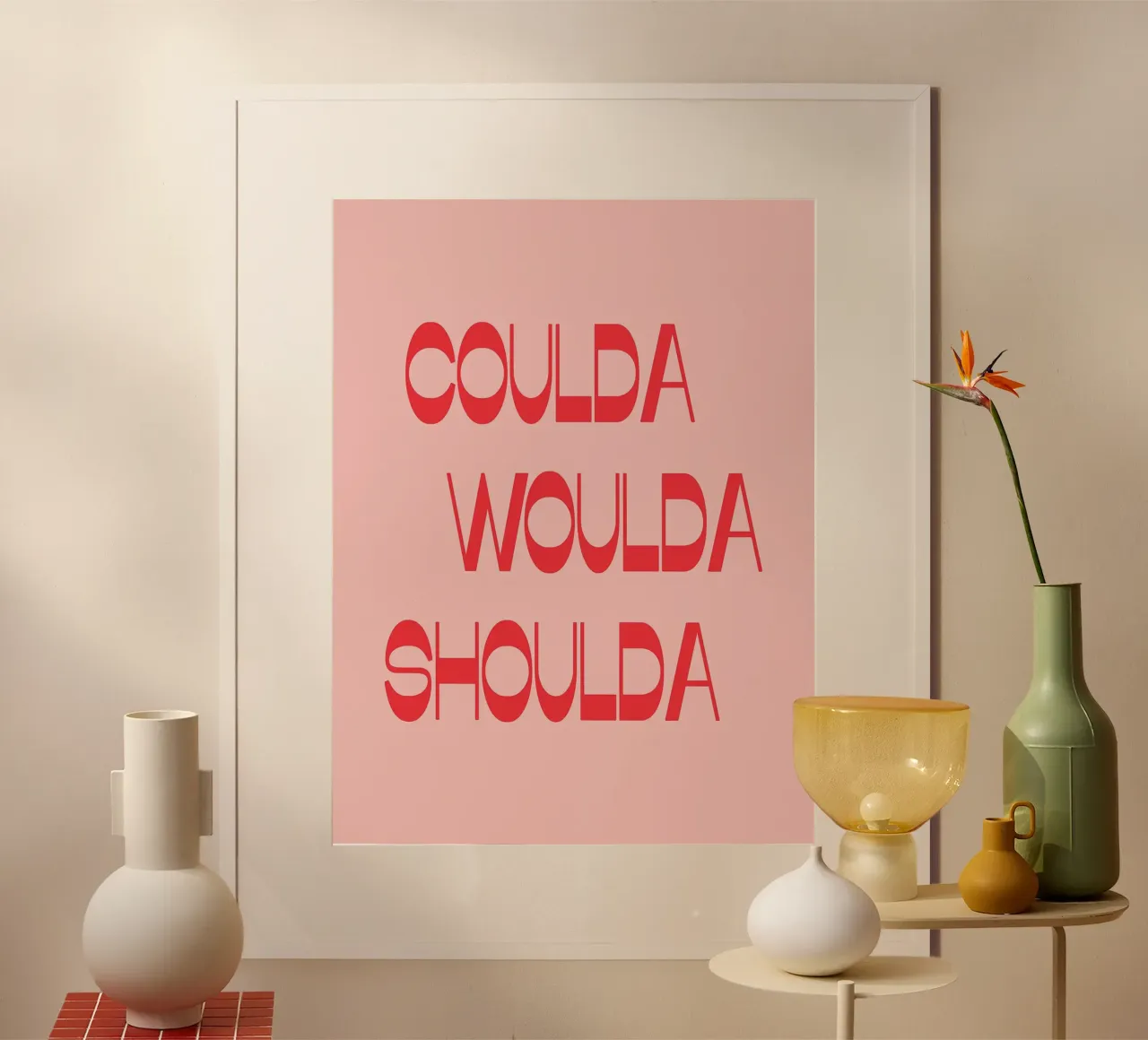 pourrait pourrait devrait devrait poster de Amanda Khan