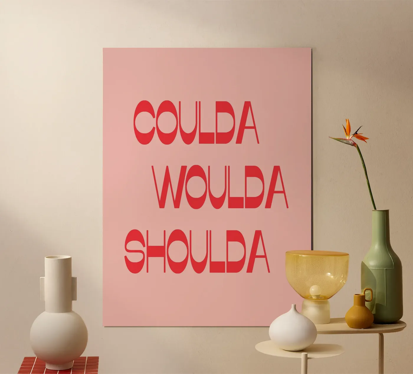 coulda woulda shoulda poster de Amanda Khan