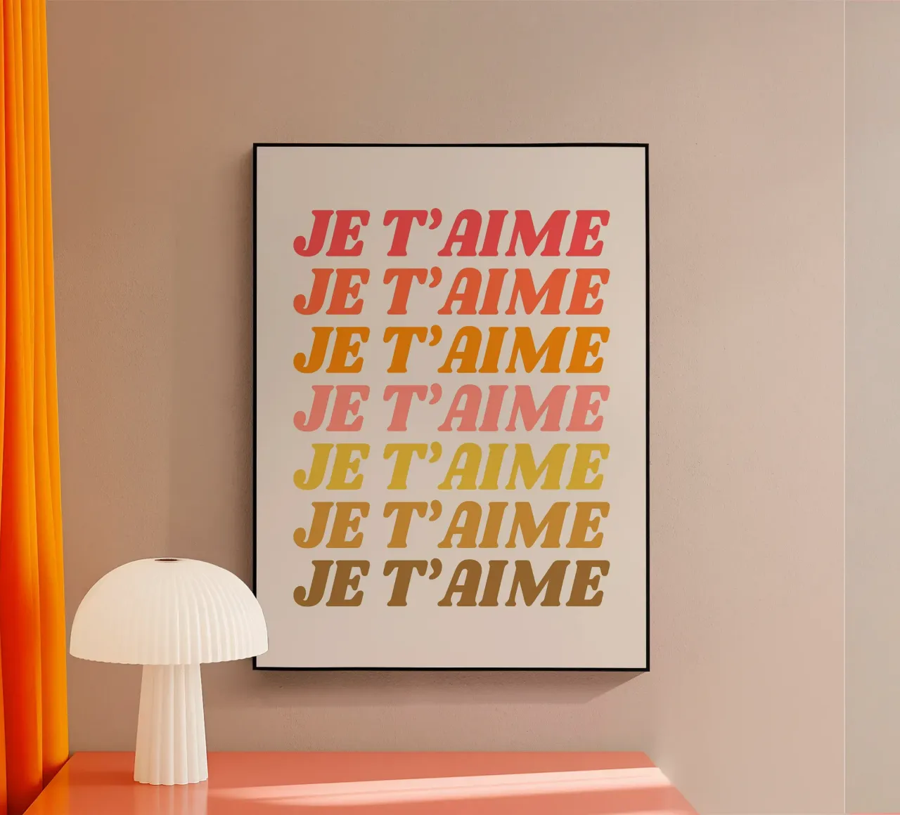 Ti amo plexiglass da Amanda Khan