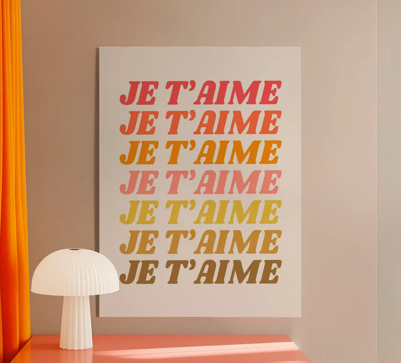 Ti amo plexiglass da Amanda Khan