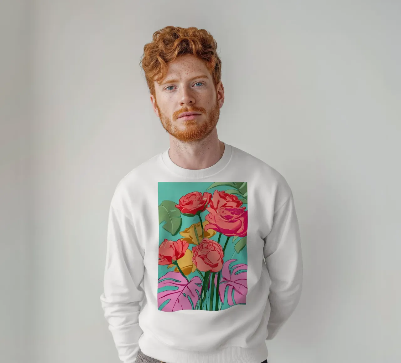 Rosy Reverie felpa da Amelie Rose