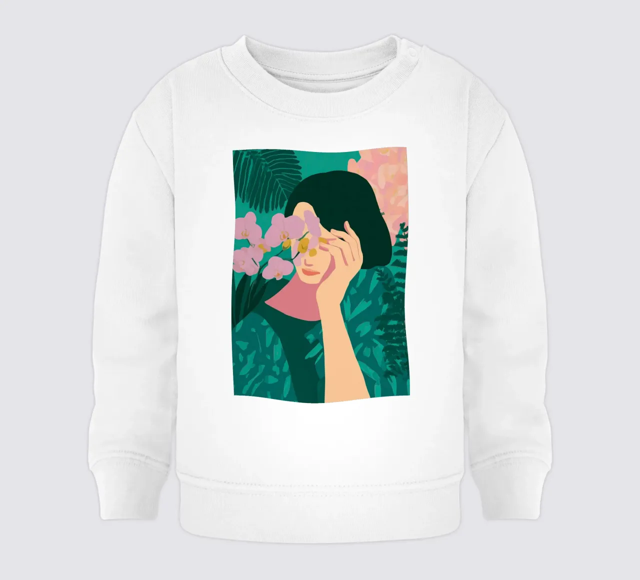 Whisper of Orchids felpa neonato da Amelie Rose