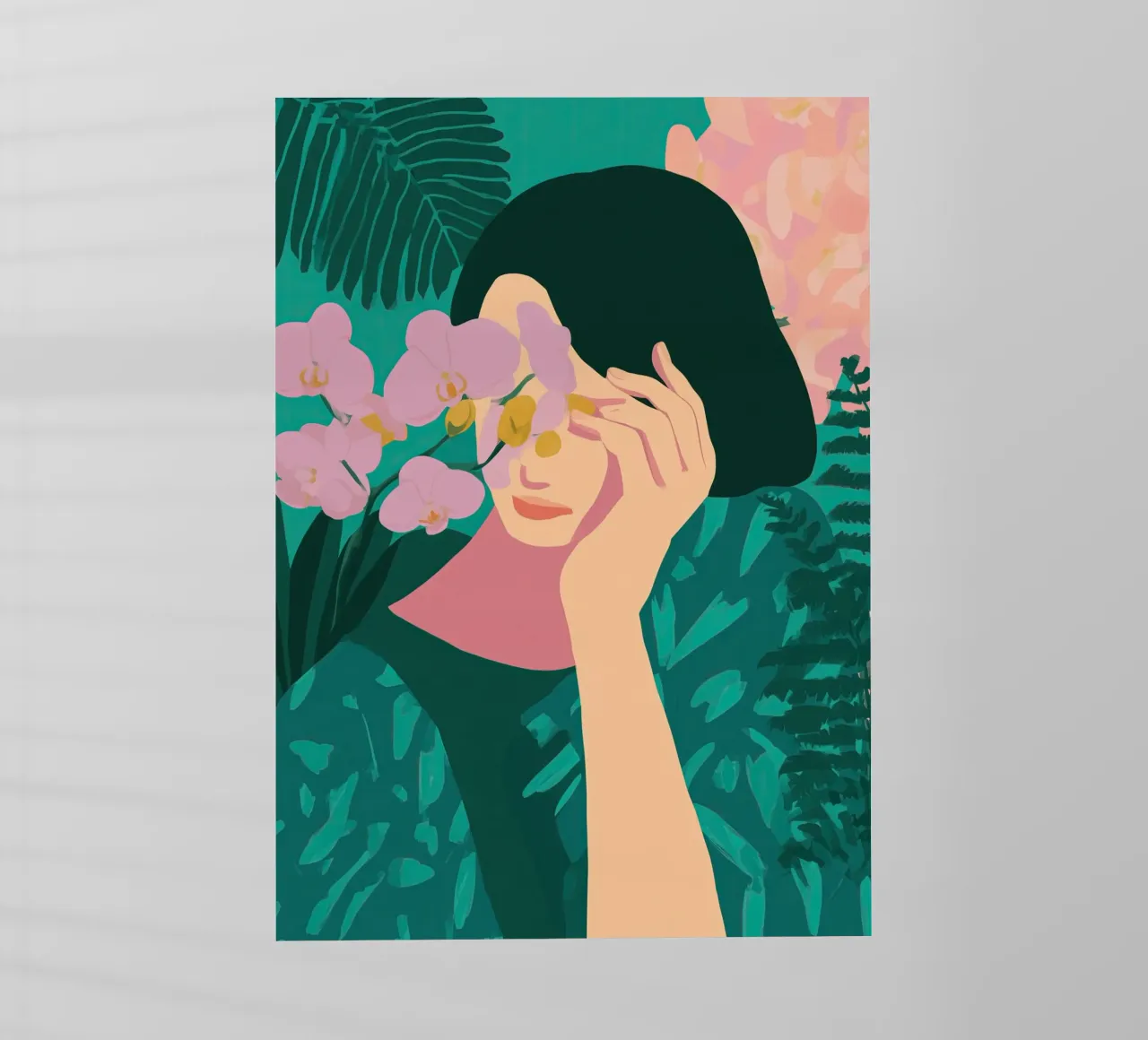 Whisper of Orchids pellicola backlit da Amelie Rose