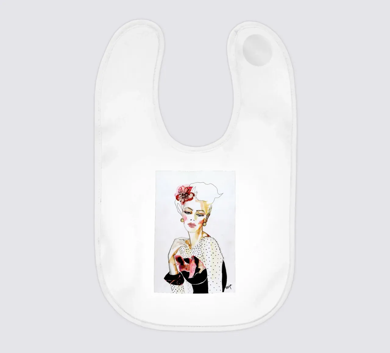 Orchid bavaglino da Olesja Hännikäinen