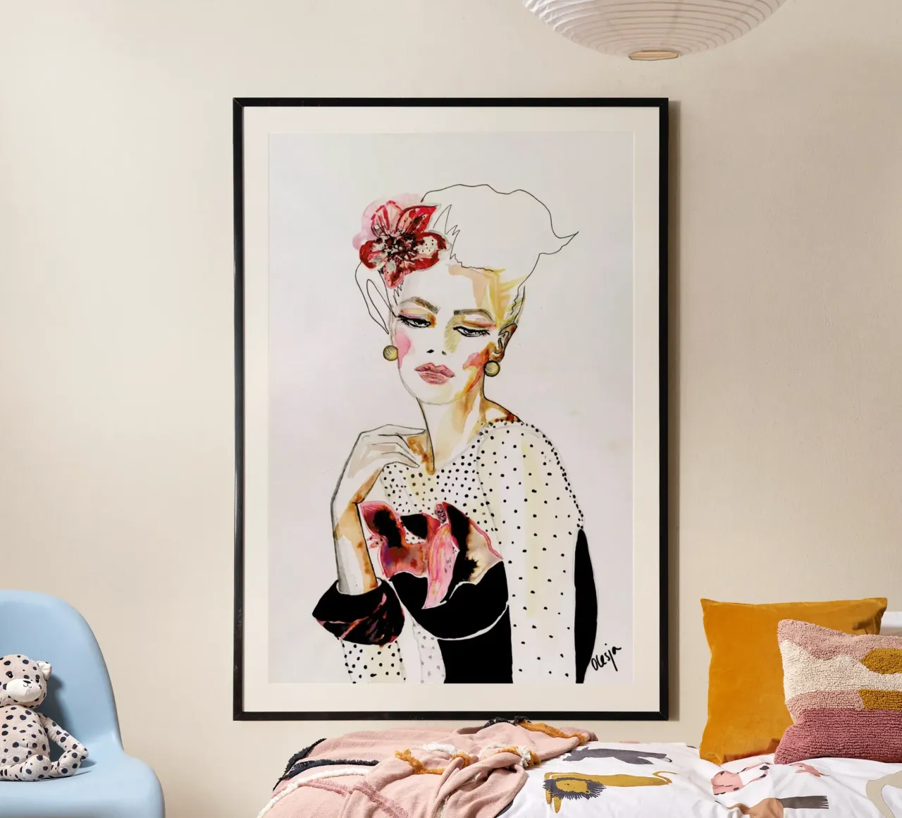 Orchid poster da Olesja Hännikäinen