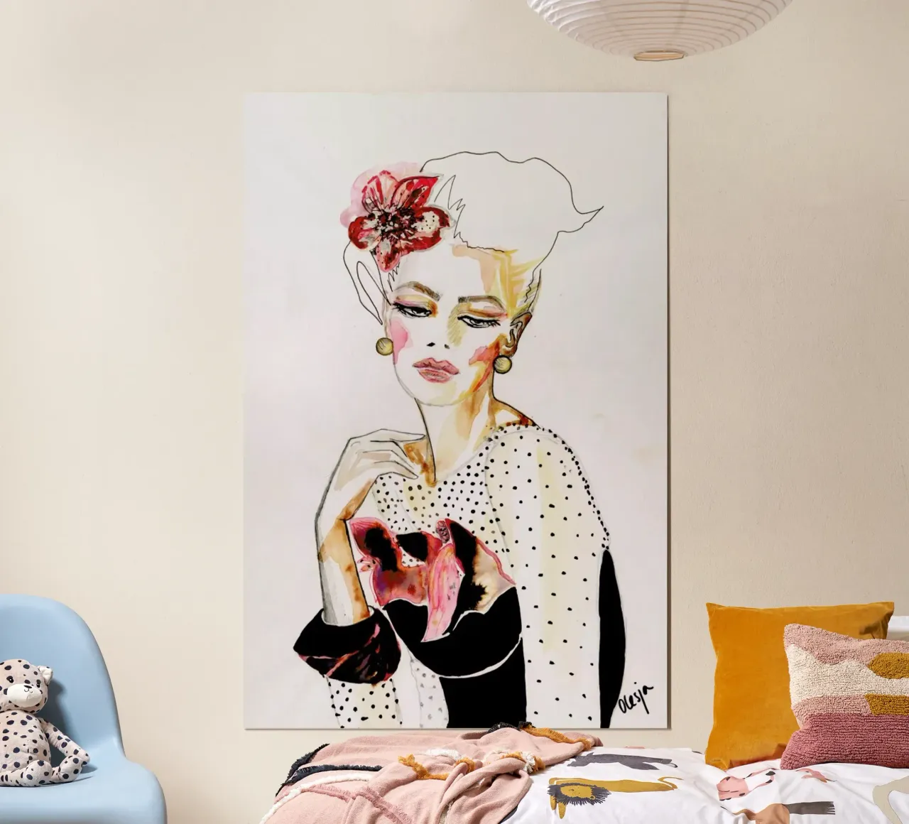 Orchid poster da Olesja Hännikäinen